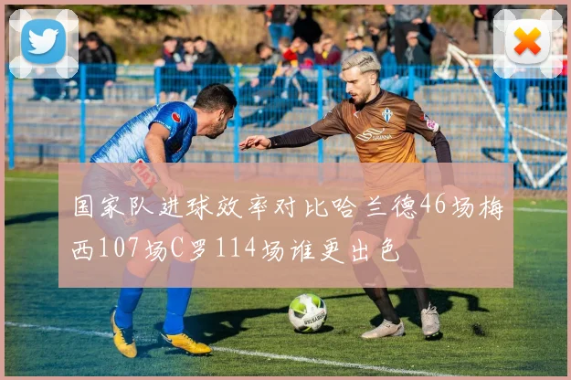 国家队进球效率对比哈兰德46场梅西107场C罗114场谁更出色