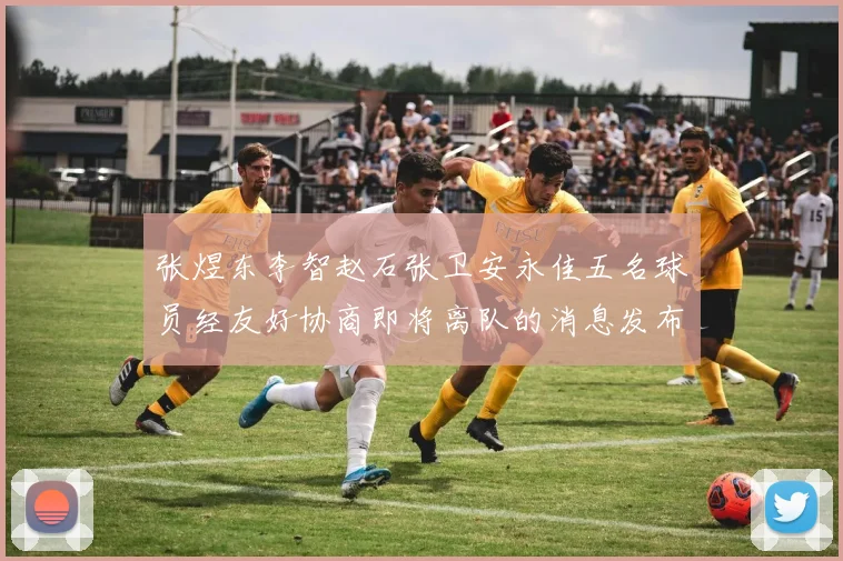 张煜东李智赵石张卫安永佳五名球员经友好协商即将离队的消息发布